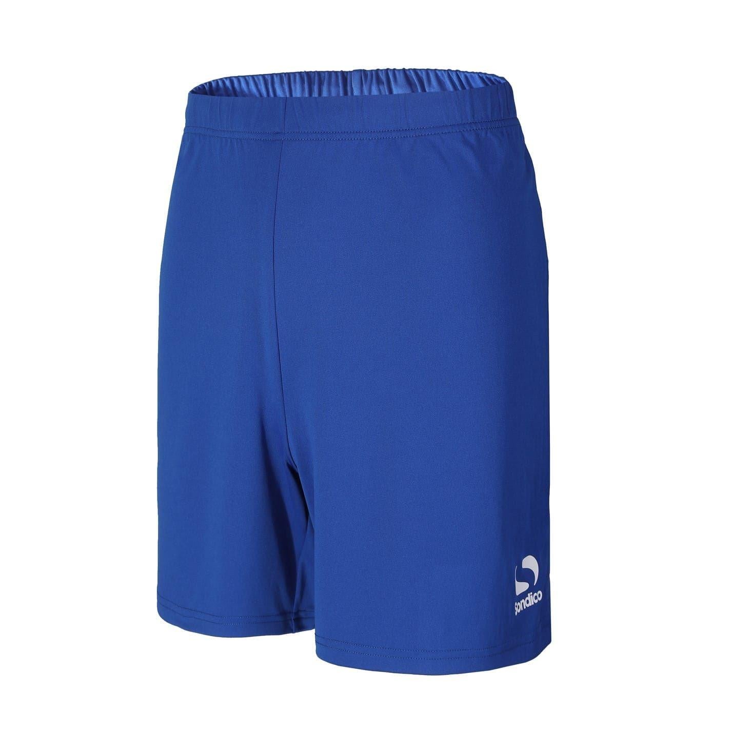Royal Blue - Side - Sondico Mens Polyester Regular Football Shorts