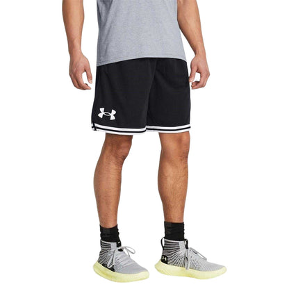 Black-White - Lifestyle - Under Armour Mens Perimeter Basketball Shorts