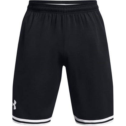 Black-White - Front - Under Armour Mens Perimeter Basketball Shorts