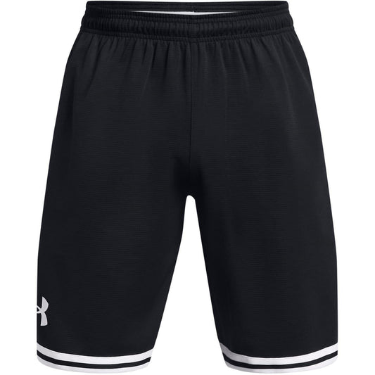 Black-White - Front - Under Armour Mens Perimeter Basketball Shorts