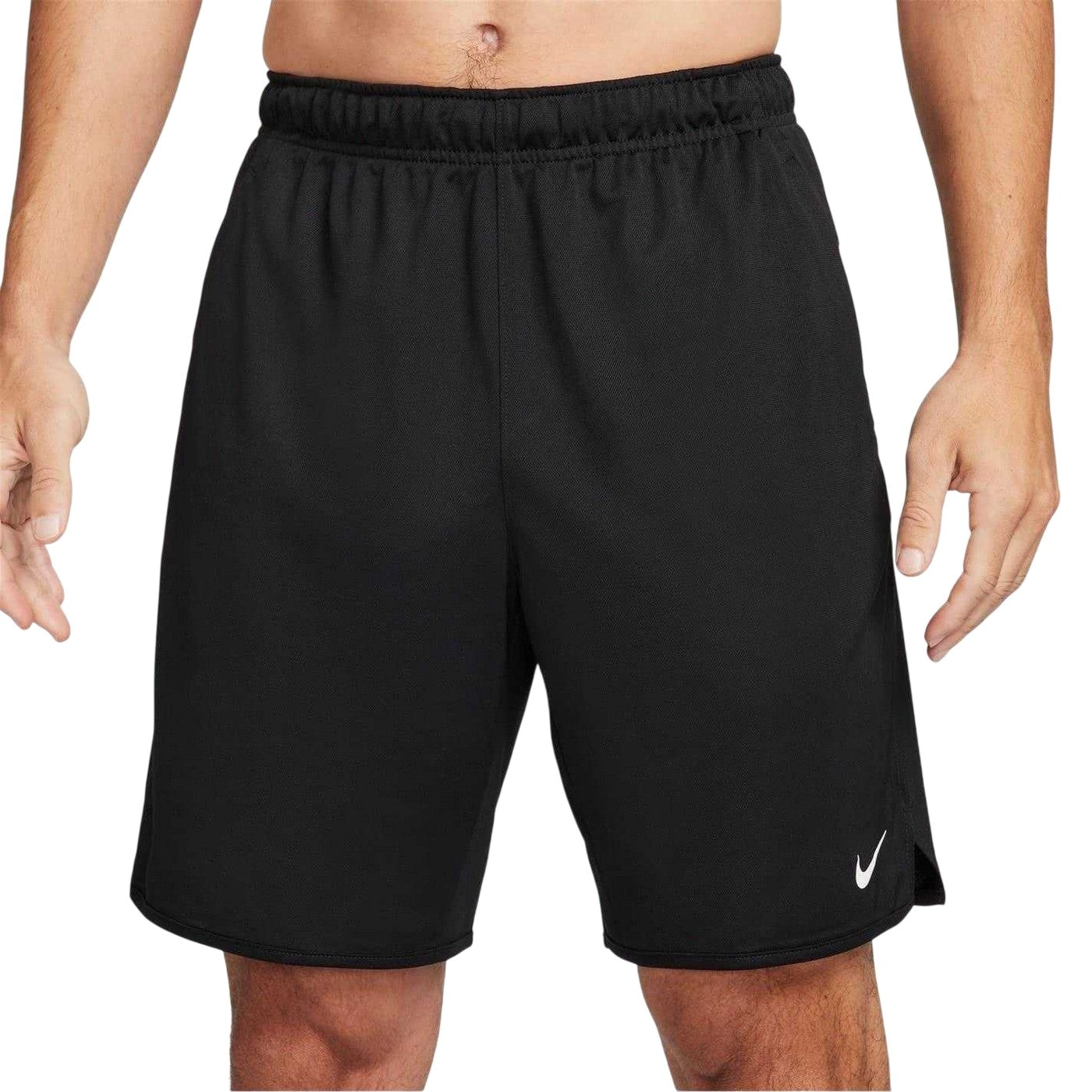 Black-Iron Grey-White - Front - Nike Mens Totality Relaxed Fit Shorts
