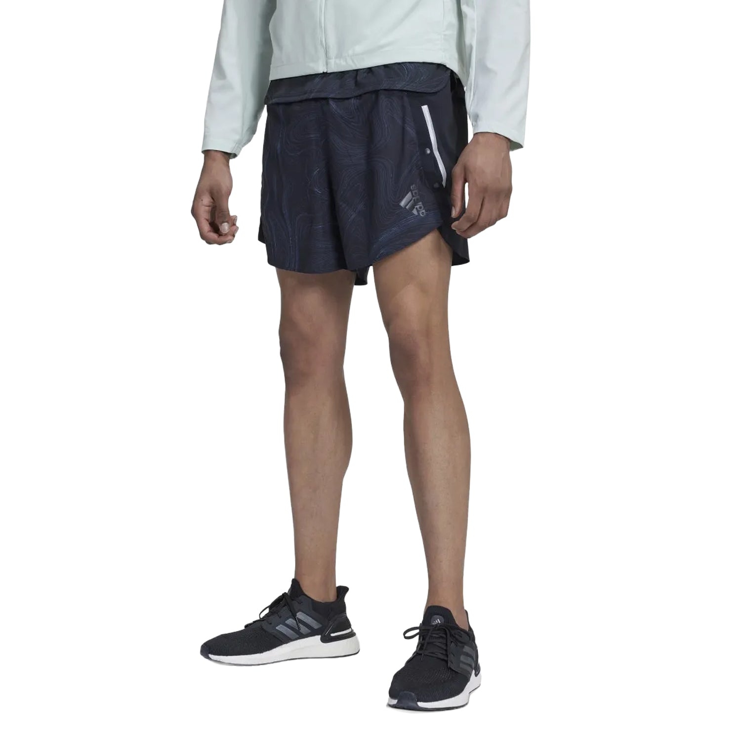 Black - Side - Adidas Mens D4R RTFO Shorts