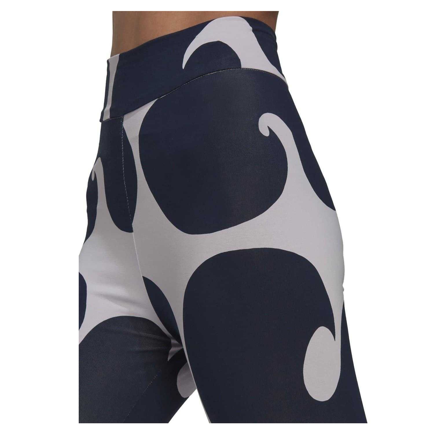 Purple - Side - Adidas Womens-Ladies Mmk Biker Shorts