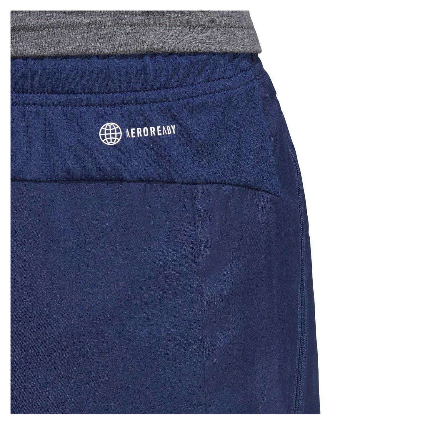 Dark Blue-White - Side - Adidas Mens Shorts