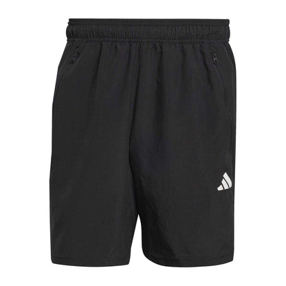 Black-White - Front - Adidas Mens Shorts
