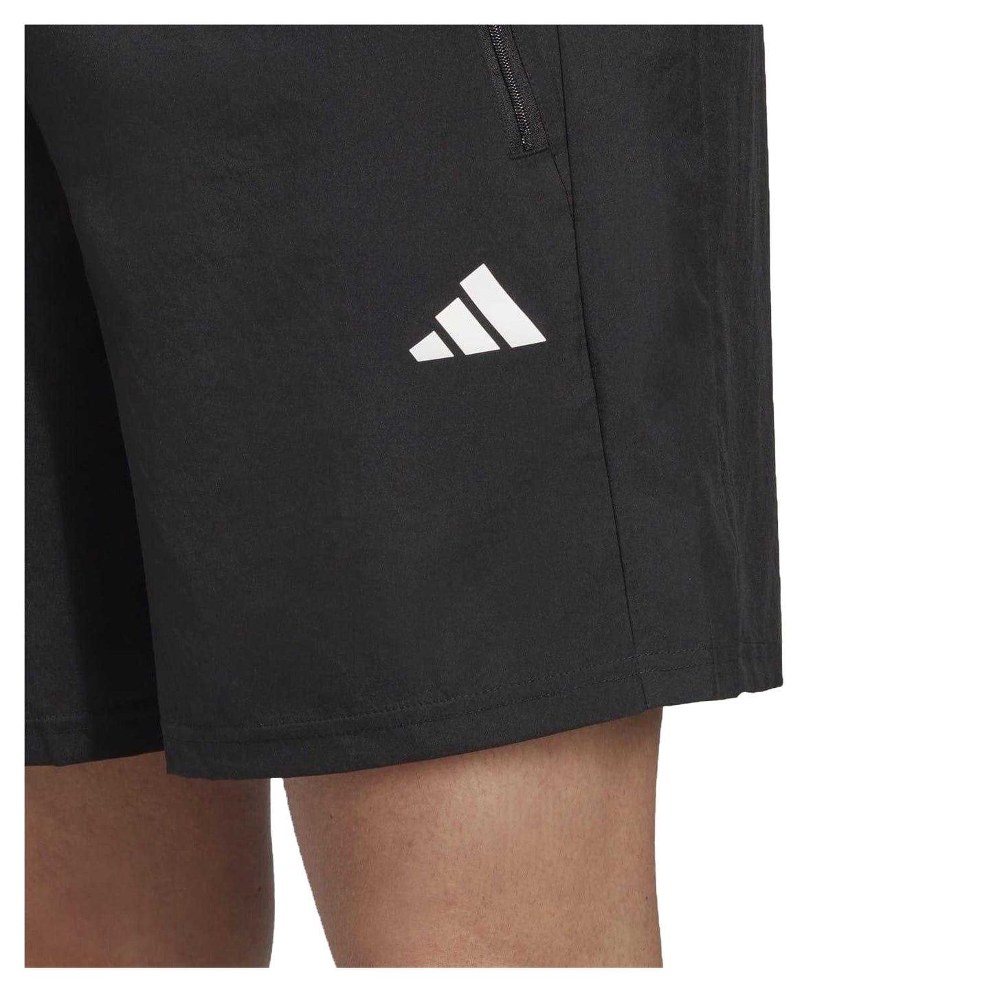 Black-White - Side - Adidas Mens Shorts