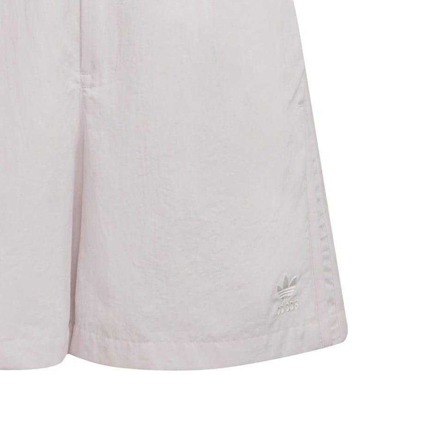 Pink - Back - Adidas Womens-Ladies Originals Pleated Relaxed Fit Chino Shorts