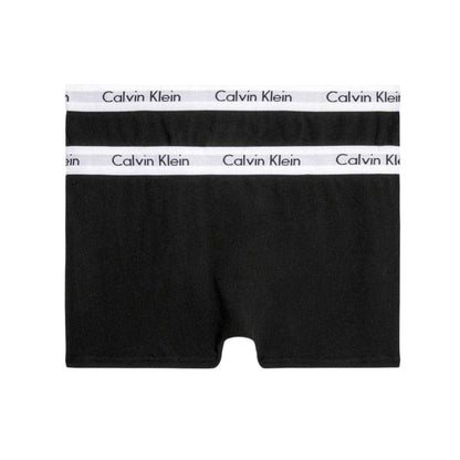Black - Back - Calvin Klein Boys Boxer Shorts (Pack of 2)