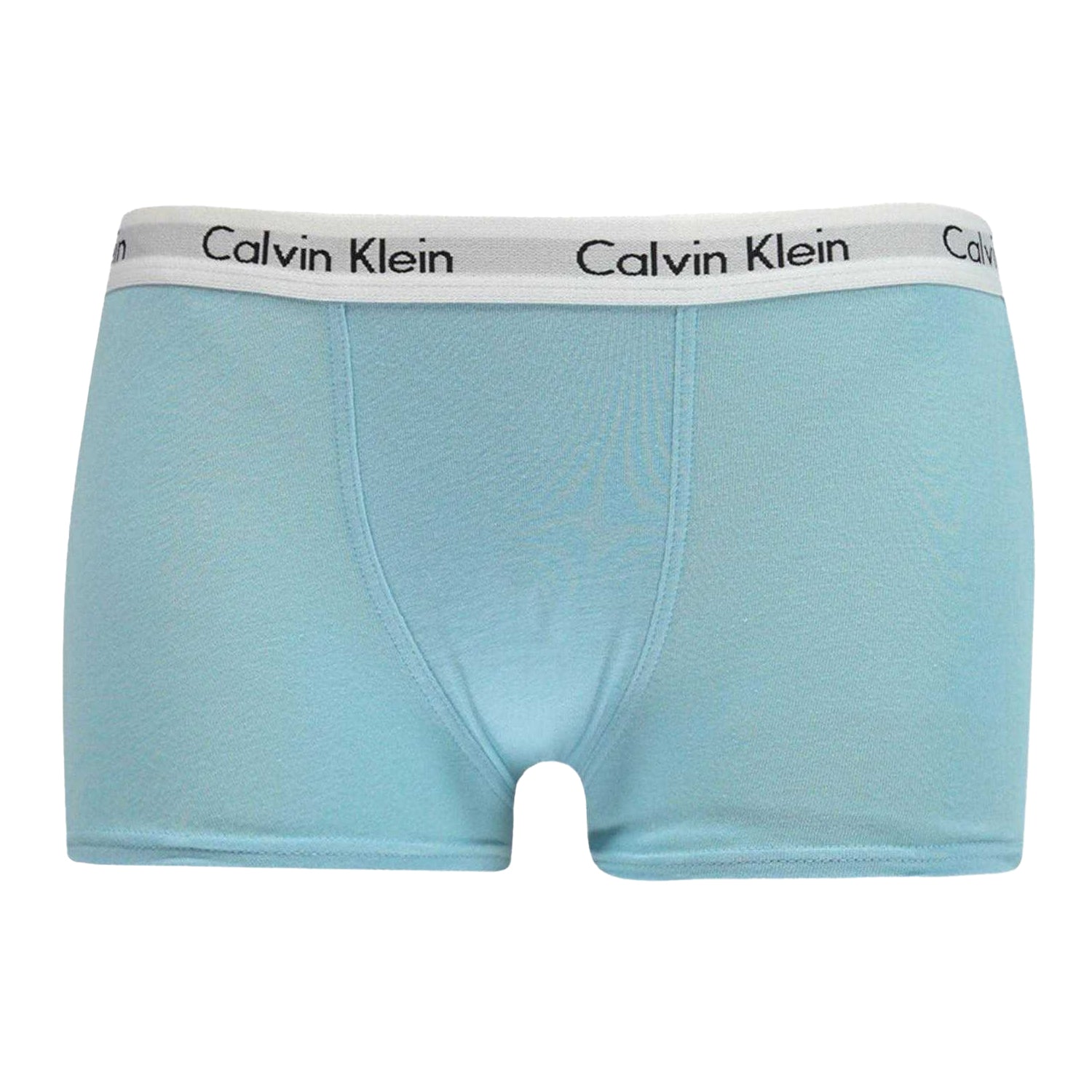 Navy-Aqua - Side - Calvin Klein Boys Boxer Shorts (Pack of 2)