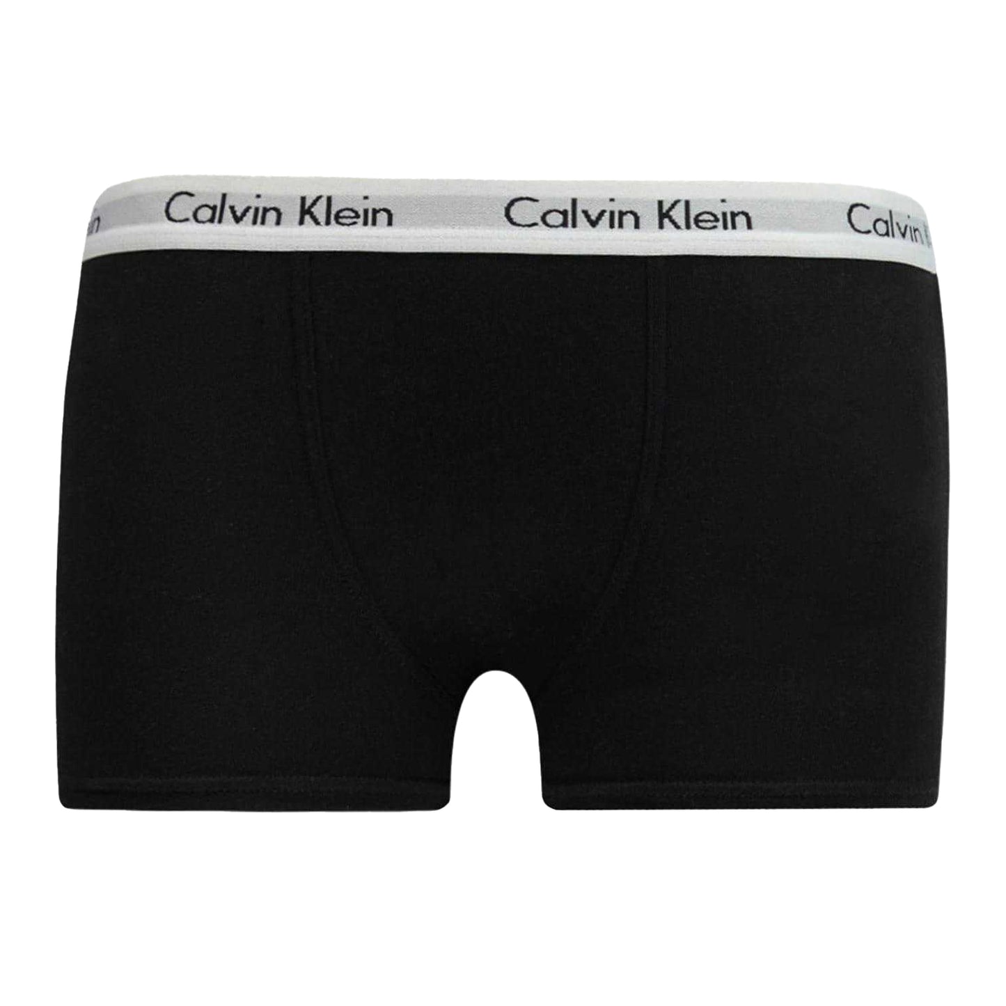 Black-Red - Back - Calvin Klein Boys Boxer Shorts (Pack of 2)