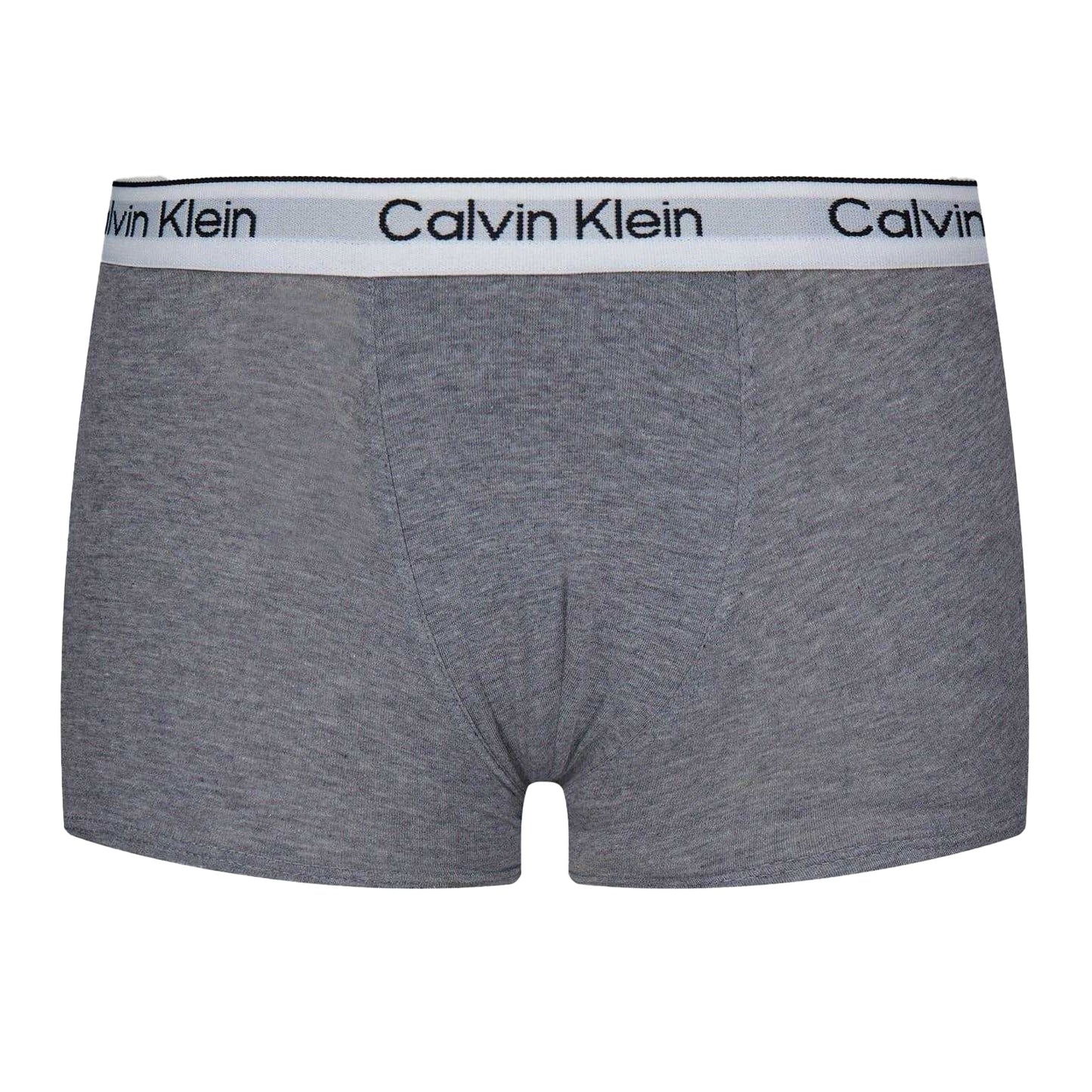 Charcoal-Grey - Back - Calvin Klein Boys Boxer Shorts (Pack of 2)