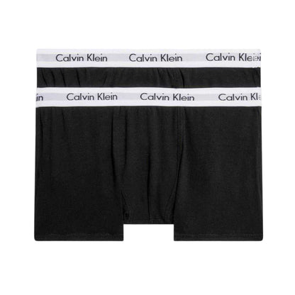 Black - Front - Calvin Klein Boys Boxer Shorts (Pack of 2)