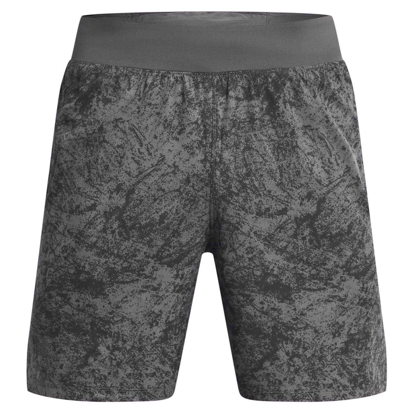 Rock-Green - Back - Under Armour Mens Launch Pro Running Shorts