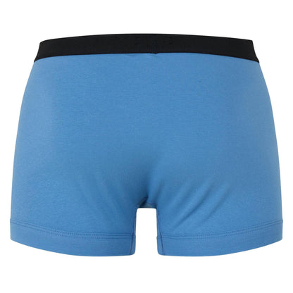 Blue - Back - Tom Ford Mens Cotton Jersey Boxer Shorts