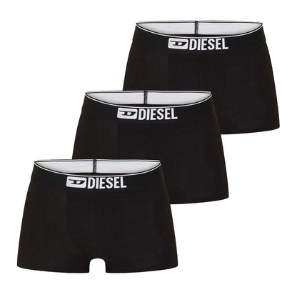 Black - Front - Diesel Mens Umbx-Damien Briefs (Pack of 3)