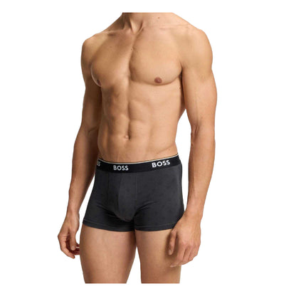 Multicoloured - Lifestyle - Boss Mens Boxer Briefs (Pack of 3)