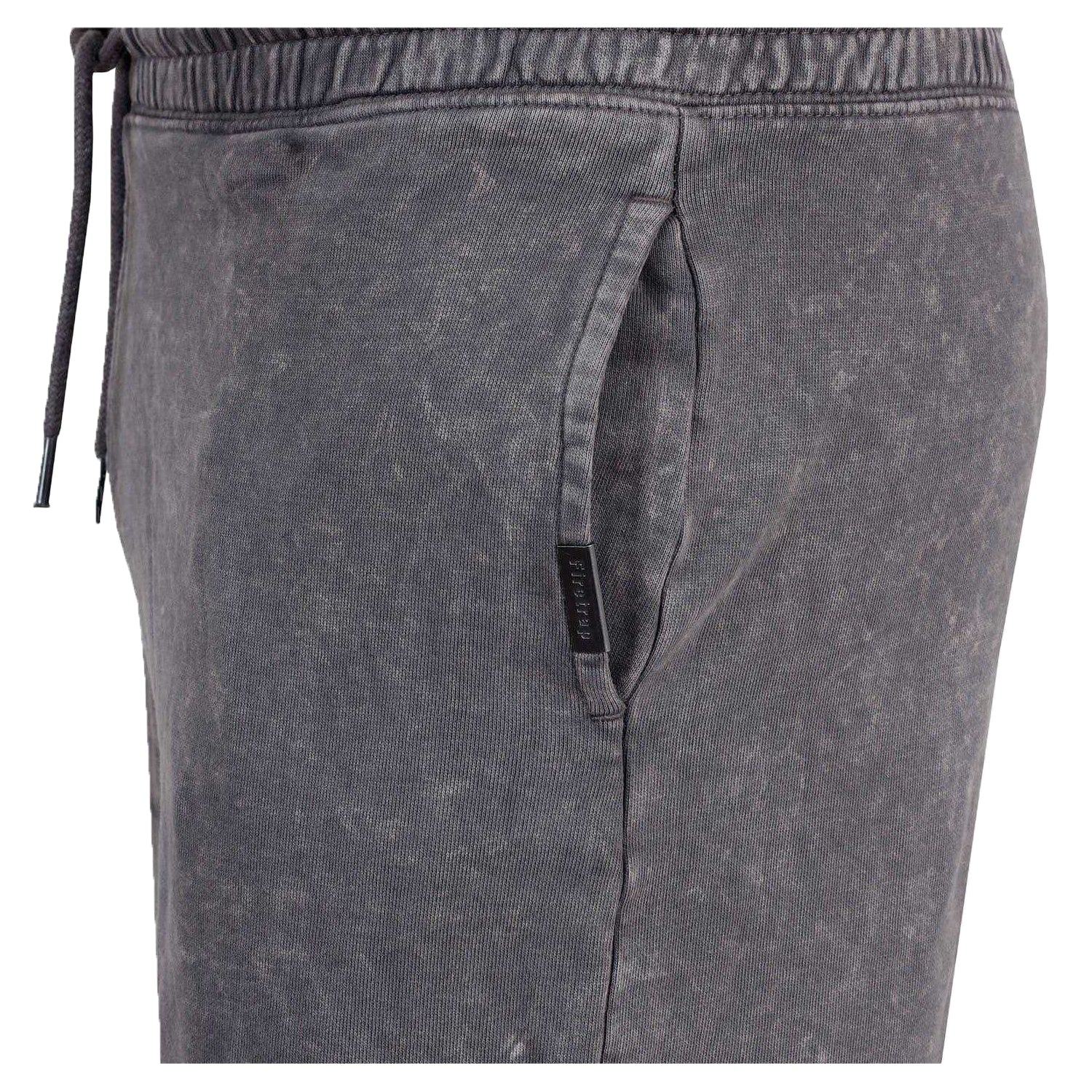 Charcoal - Side - Firetrap Mens Sweat Shorts