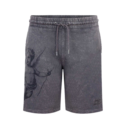 Charcoal - Front - Firetrap Mens Sweat Shorts