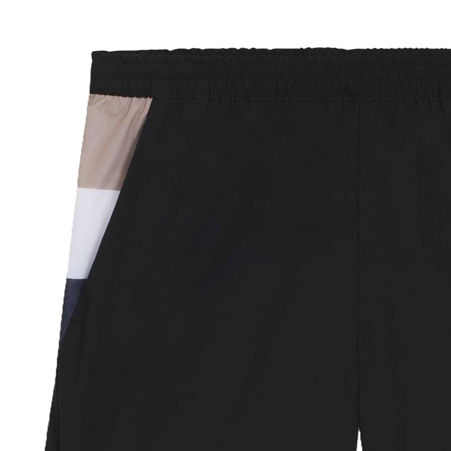 Black - Side - Boss Mens Active Shorts