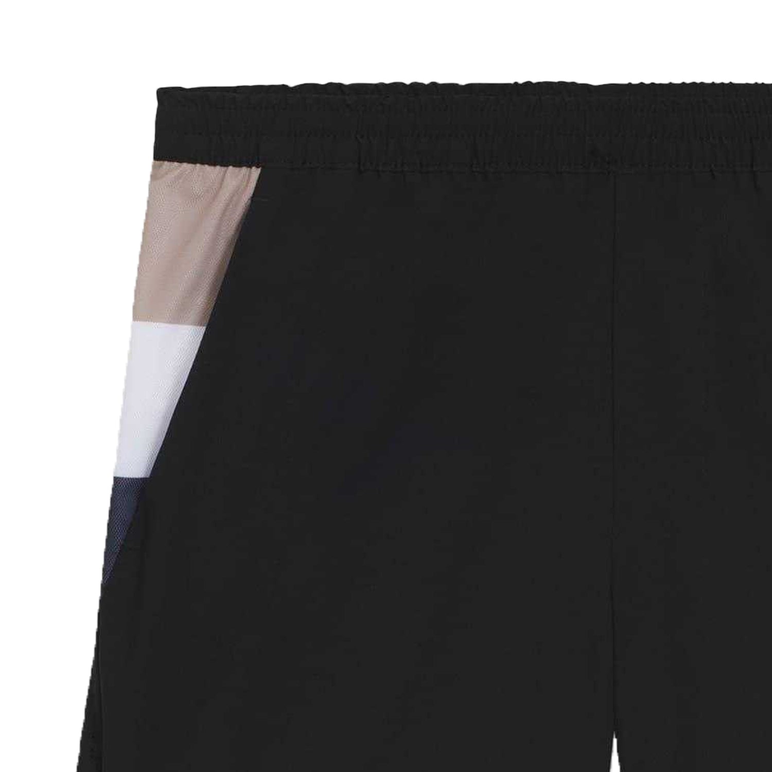 Black - Side - Boss Mens Active Shorts
