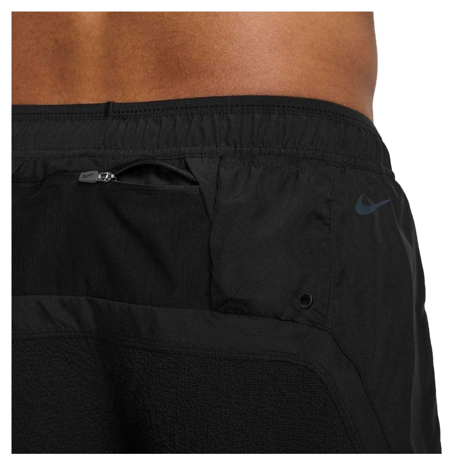 Black - Side - Nike Mens Running Shorts