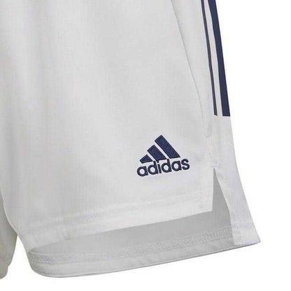 White - Back - Adidas Womens-Ladies Spain Spanish Flag Football Shorts