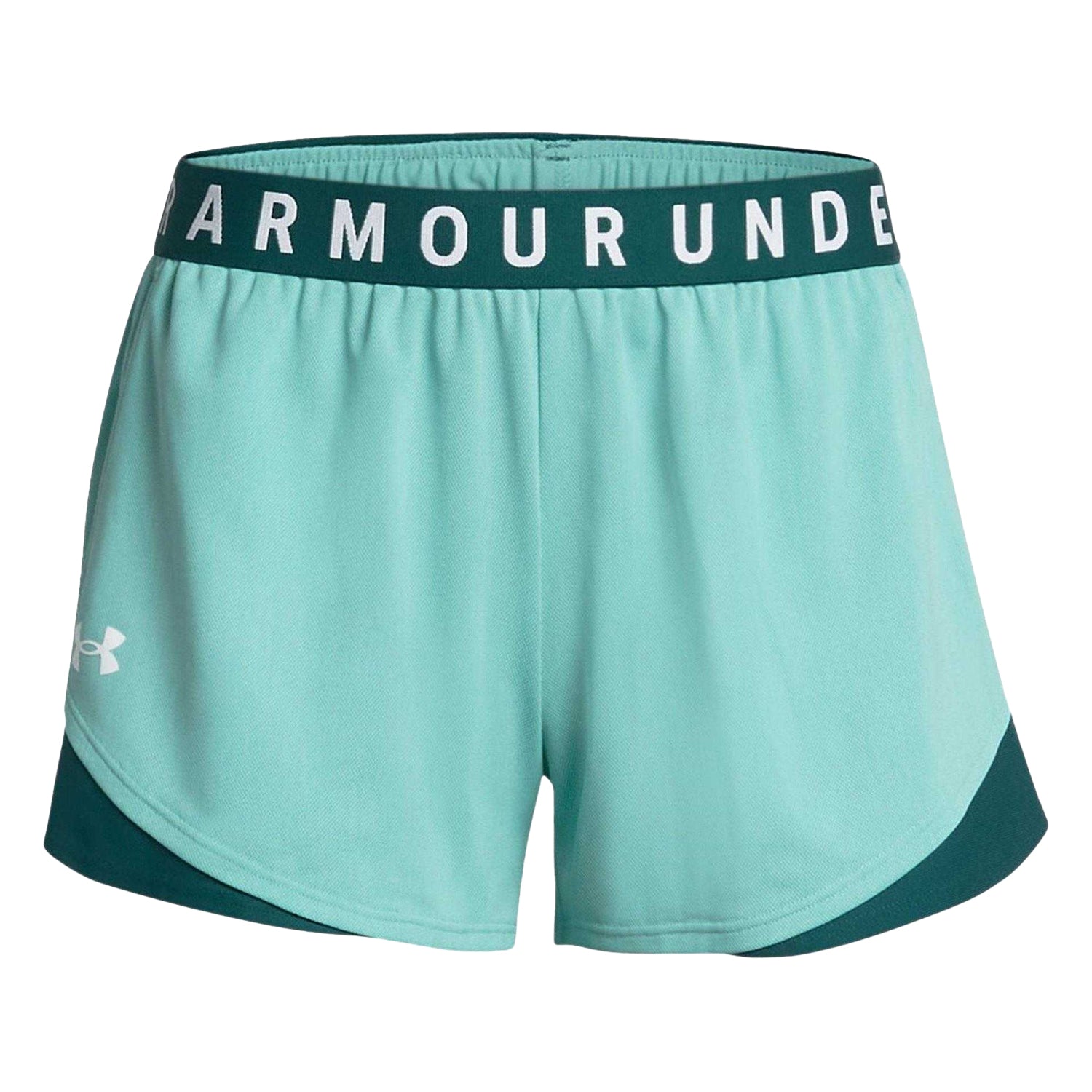 Green - Front - Under Armour Womens-Ladies Play Up Shorts