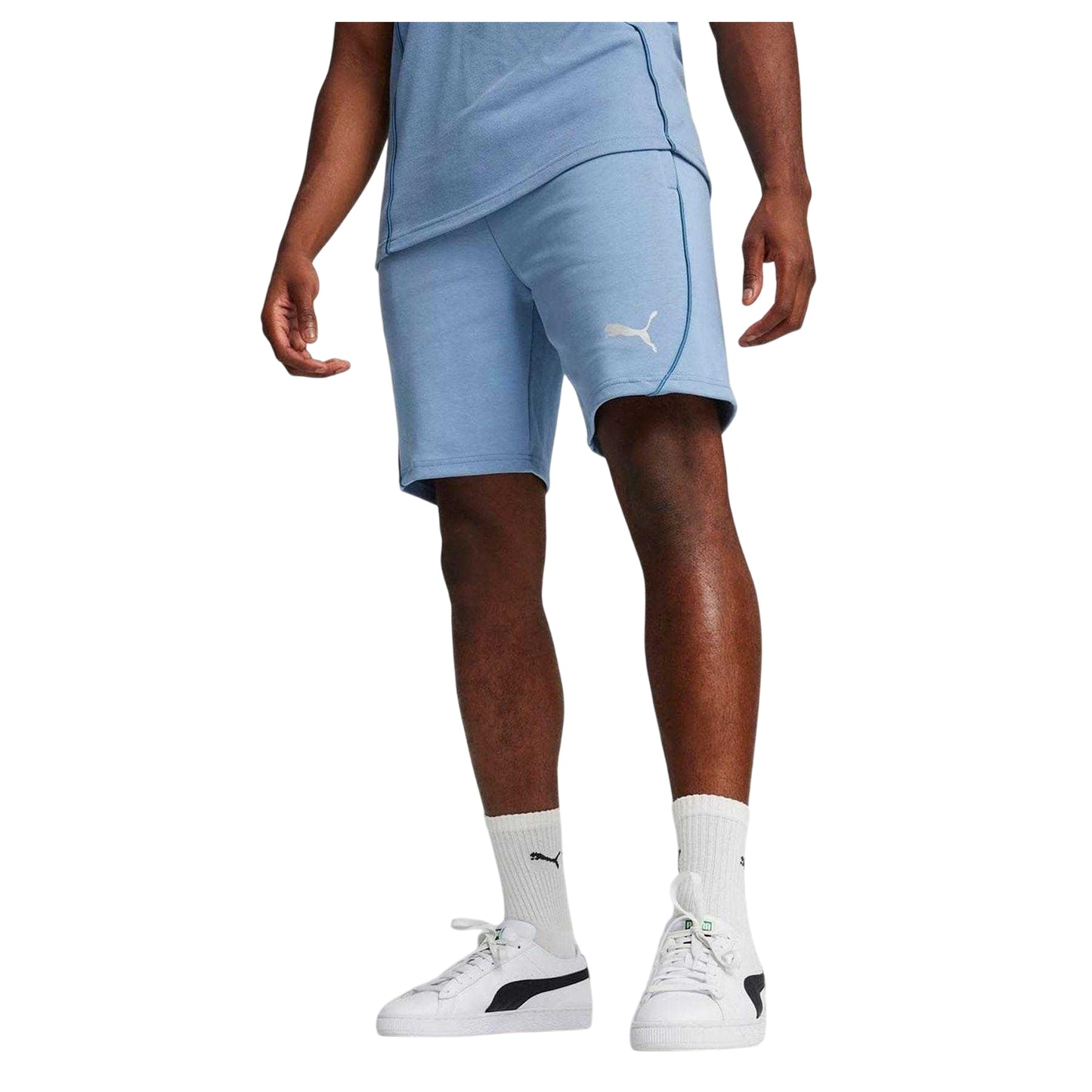Blue - Side - Puma Mens Shorts