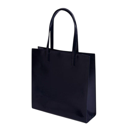 Navy - Back - Ted Baker Camryyn Logo Tote Bag
