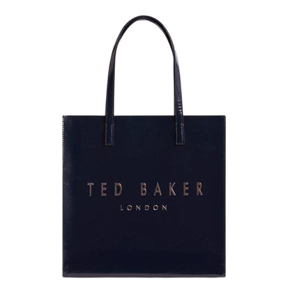 Navy - Front - Ted Baker Camryyn Logo Tote Bag