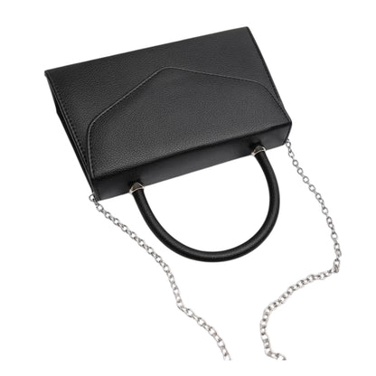 Black - Side - Where´s That From Faux Leather Shoulder Bag