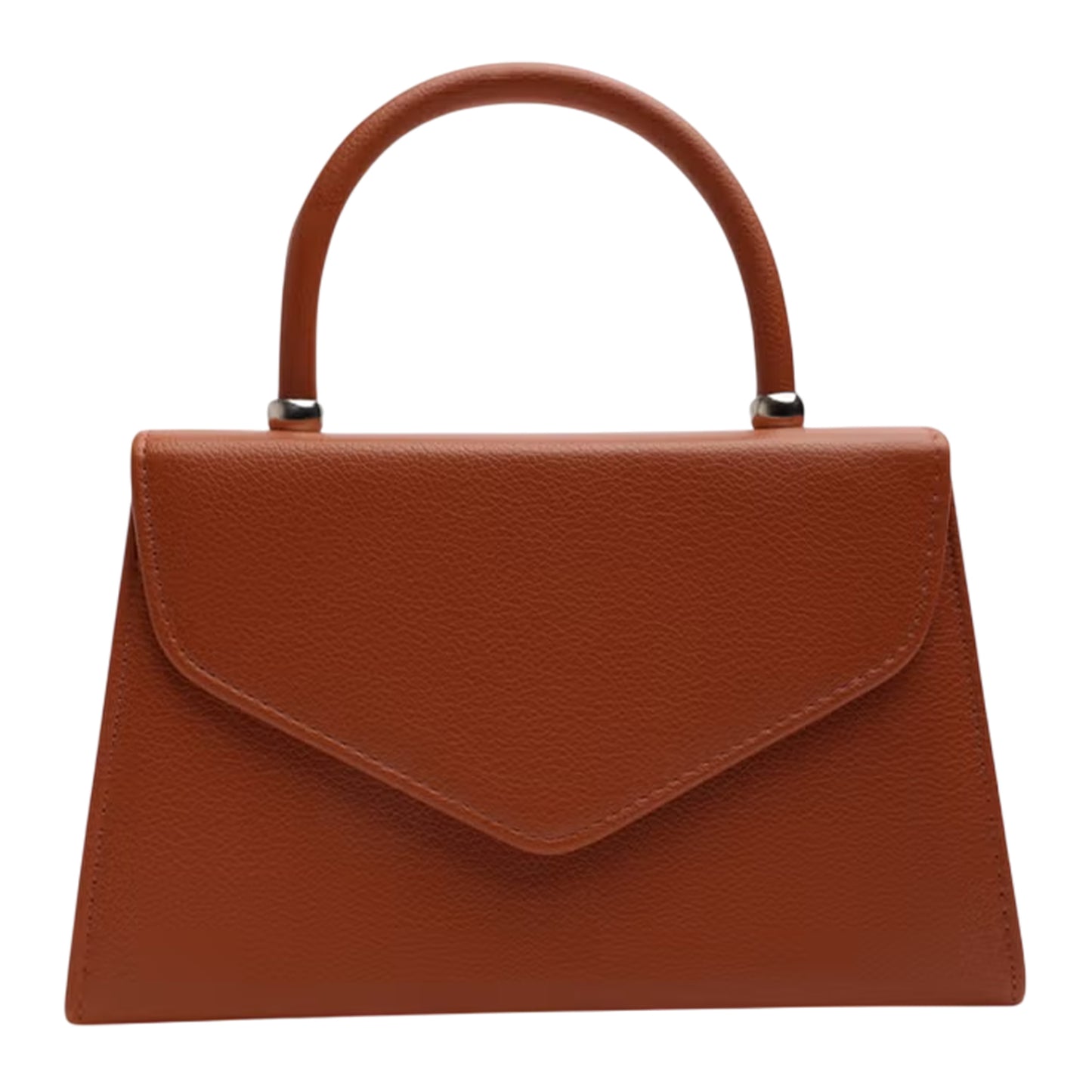 Dark Brown - Front - Where´s That From Faux Leather Shoulder Bag