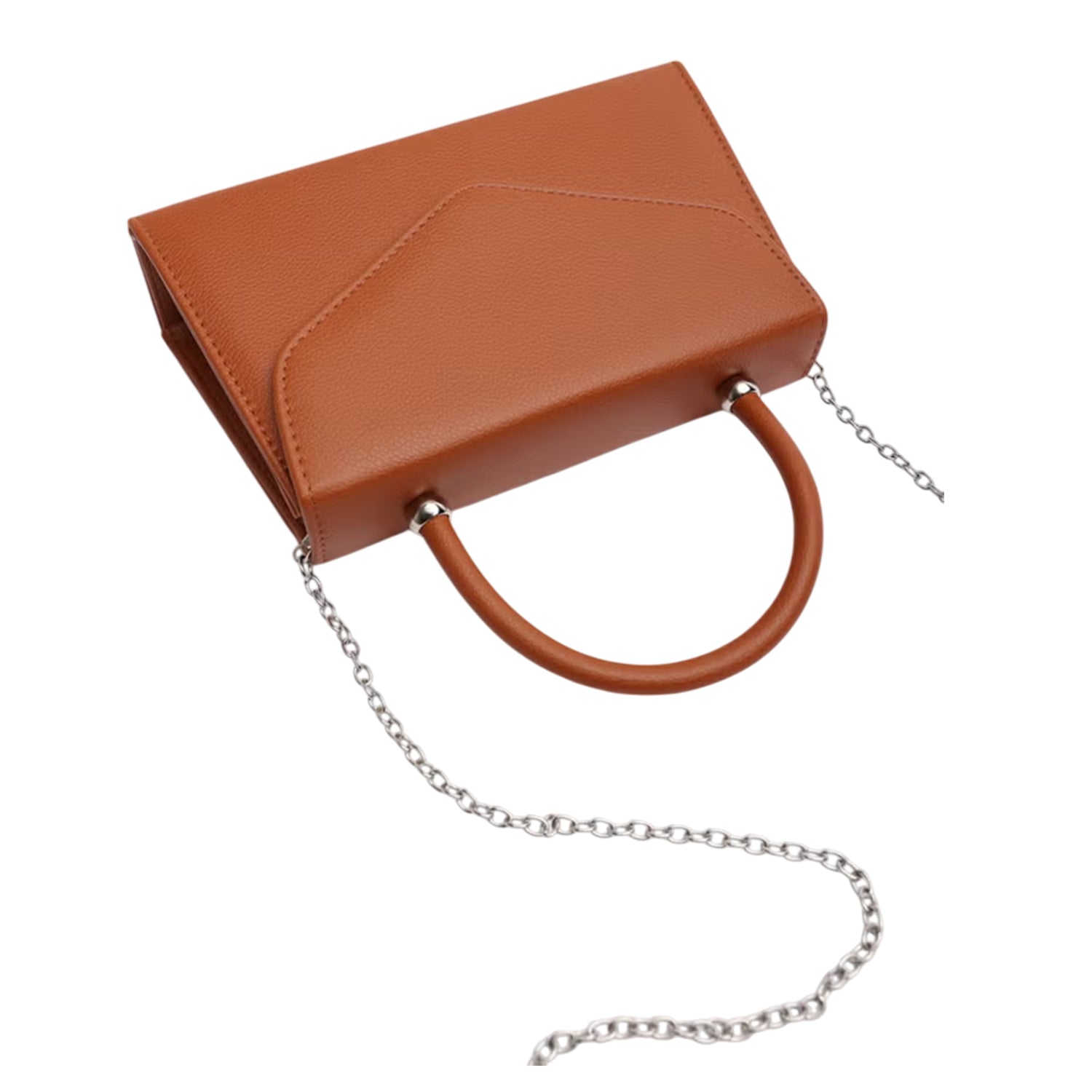 Dark Brown - Side - Where´s That From Faux Leather Shoulder Bag
