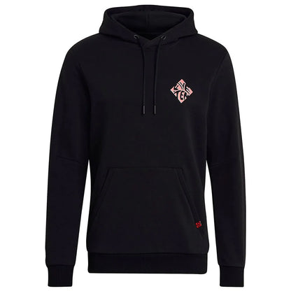 Black - Front - Five Ten Mens Cotton Blend Drawstring Hoodie