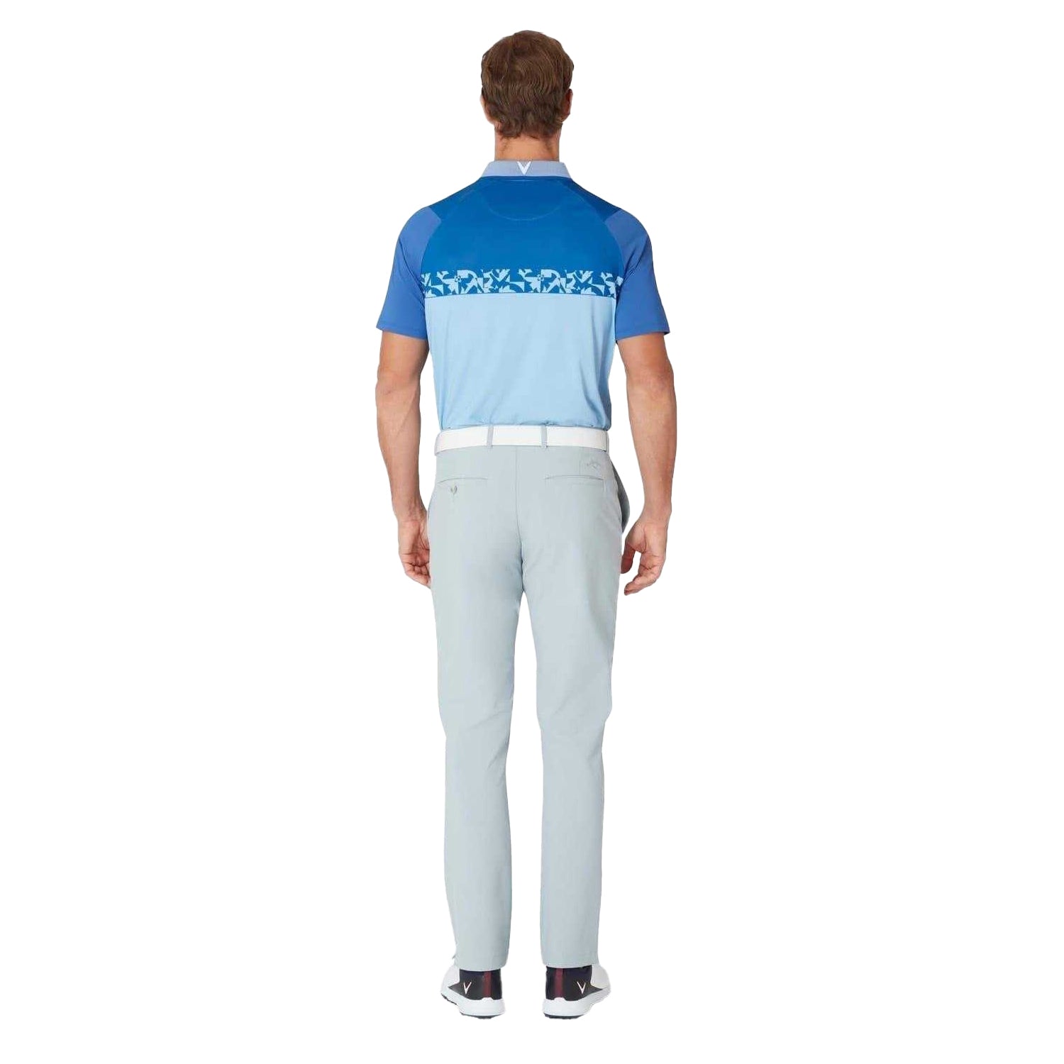 Galaxy Blue - Back - Callaway Mens Emea Regular Short-Sleeved Polo Shirt