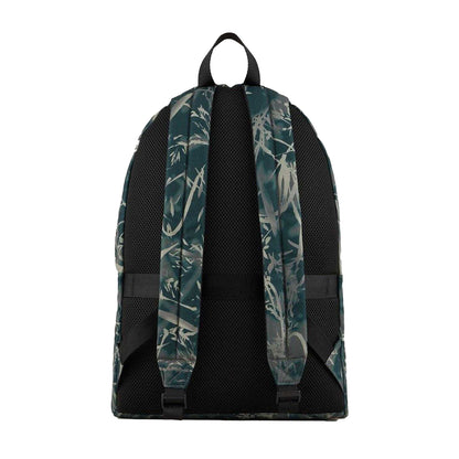 Green - Back - Armani Exchange All-Over Print Backpack