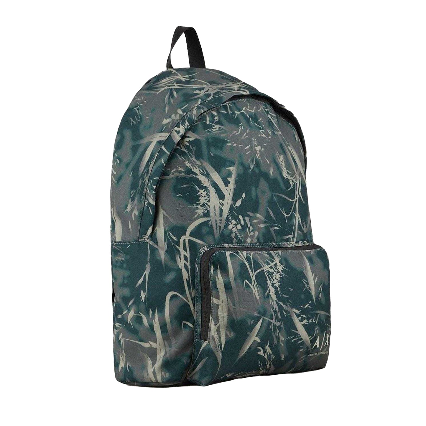 Green - Side - Armani Exchange All-Over Print Backpack