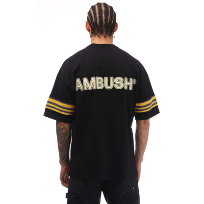 Black-White - Back - Ambush Mens Ribbed T-Shirt