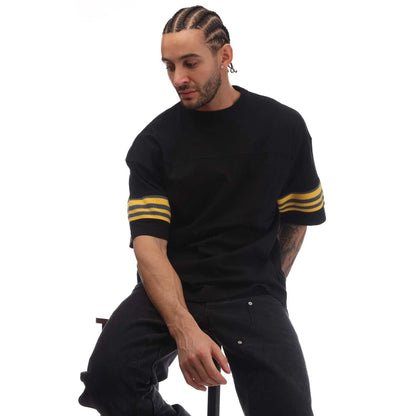 Black-White - Side - Ambush Mens Ribbed T-Shirt
