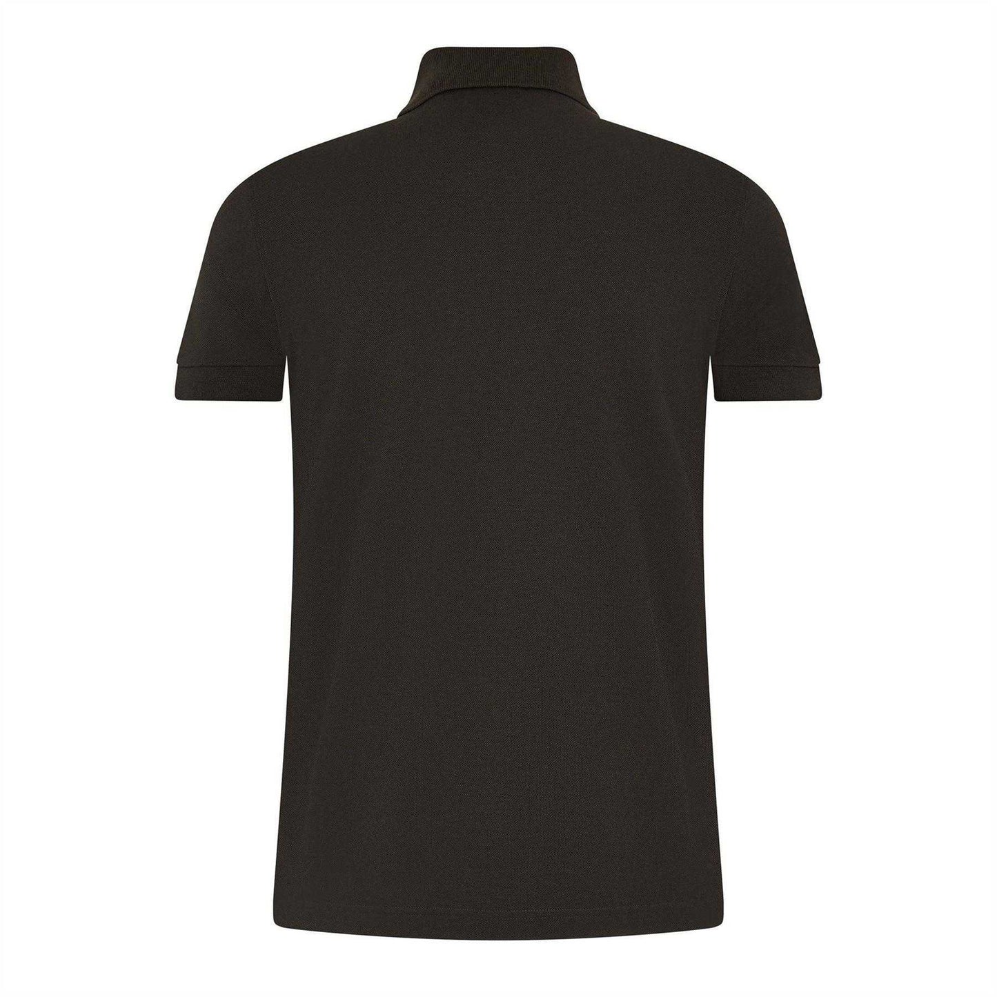 Dark Grey - Back - Boss Mens Firenze Cotton Polo Shirt