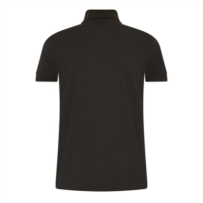 Dark Grey - Back - Boss Mens Firenze Cotton Polo Shirt