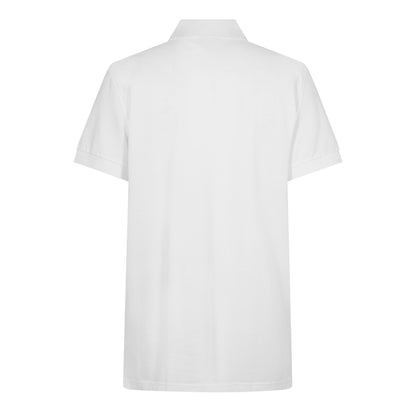 White - Back - Boss Mens Firenze Cotton Polo Shirt