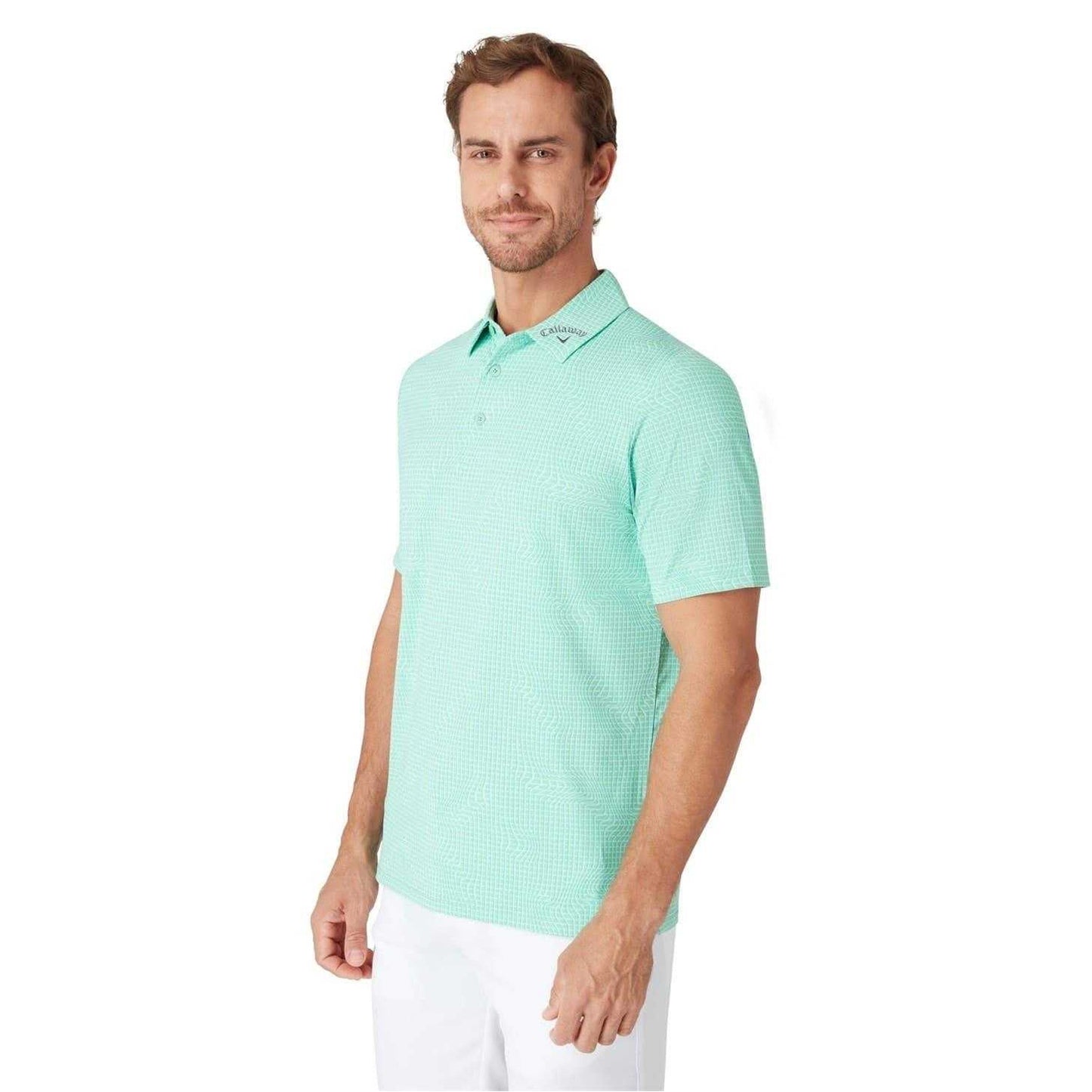 Neptune Green - Side - Callaway Mens Emea Polo Shirt