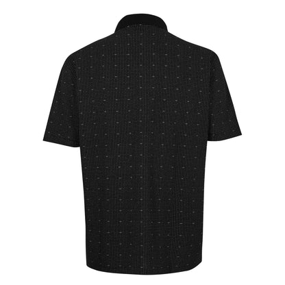Black - Back - Armani Exchange Mens Polo Shirt