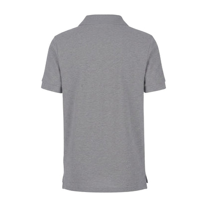 Dark Grey Heather - Back - Nike Childrens-Kids Polo Shirt