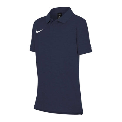 Obsidian Black - Front - Nike Childrens-Kids Polo Shirt