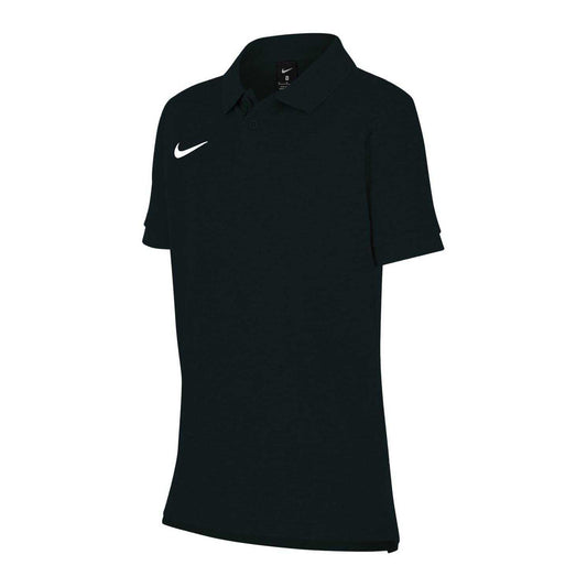 Black - Front - Nike Childrens-Kids Polo Shirt