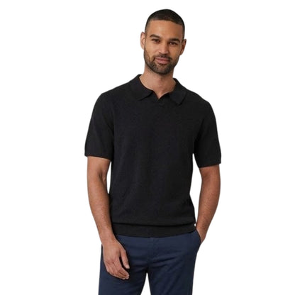 Black - Front - Threadbare Mens Polo Shirt