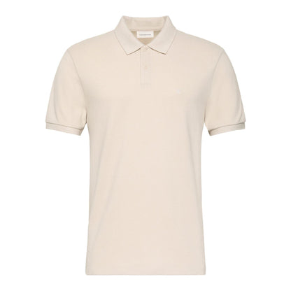 Oatmeal - Front - Calvin Klein Mens Polo Shirt