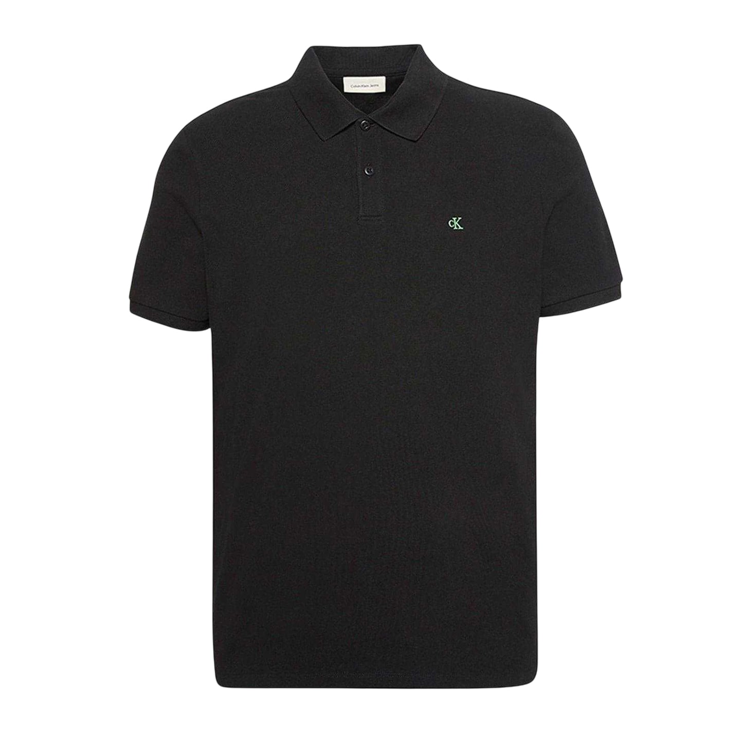 Black - Front - Calvin Klein Mens Polo Shirt